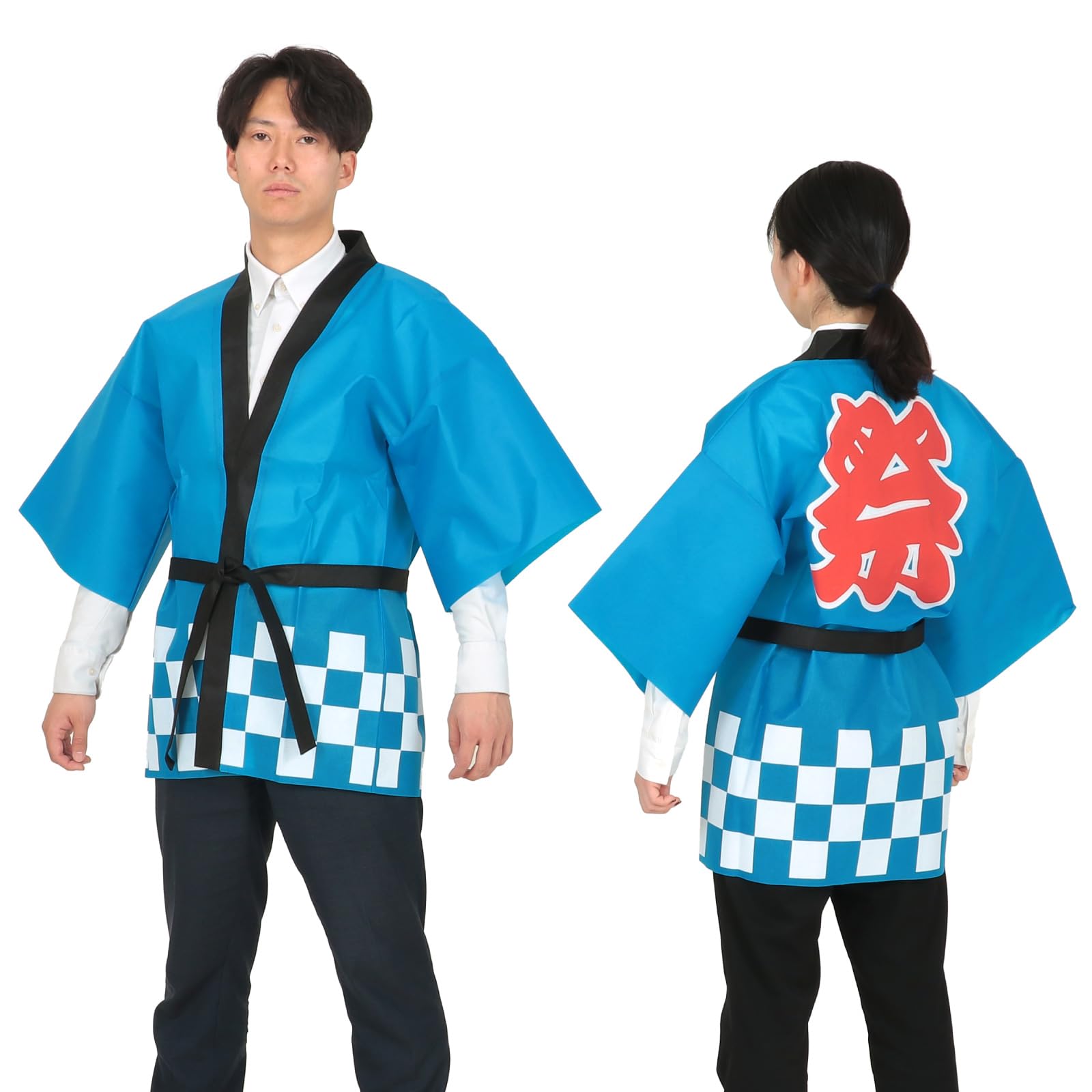 日本ビクター　JVC 法被　手ぬぐい　ハッピ Amazon.co.jp: [アーテック] 運動会 ハッピ カラー不織布ハッピ